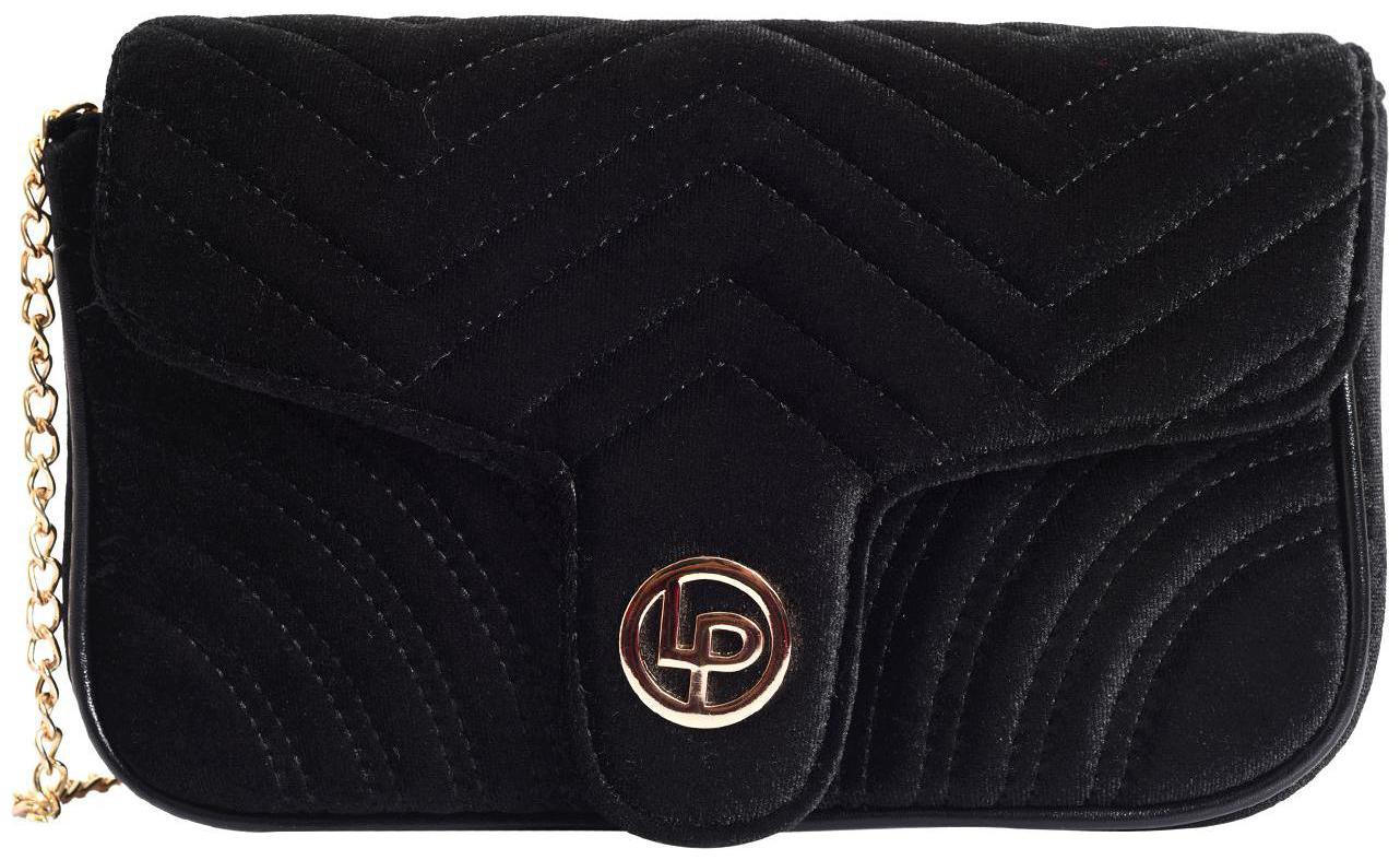 

Lino Perros Faux Leather Women Handheld bag - Black