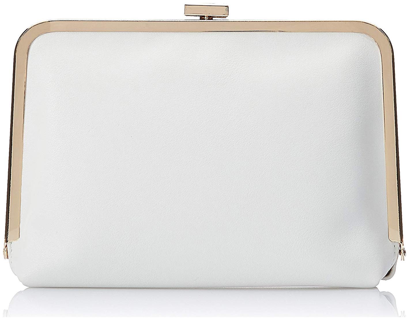 

Lino Perros White Womens Clutch