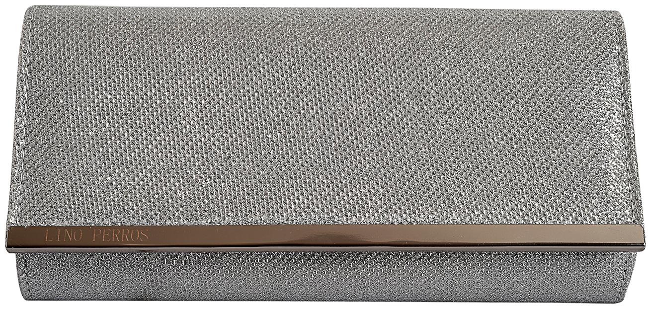 

Lino Perros Silver Coloured Clutch