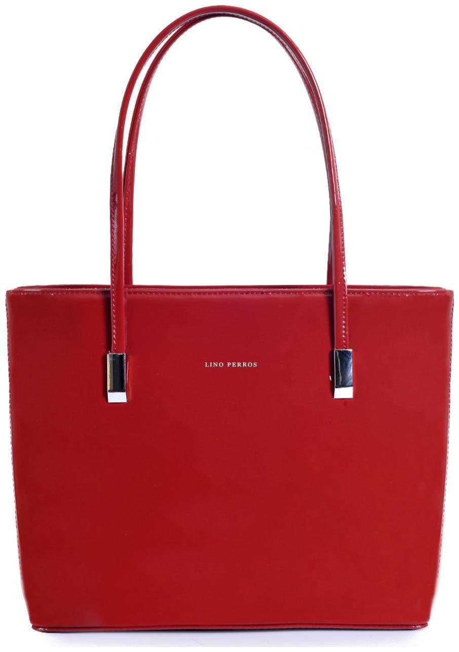 

Lino Perros Faux Leather Women Shoulder bag - Red