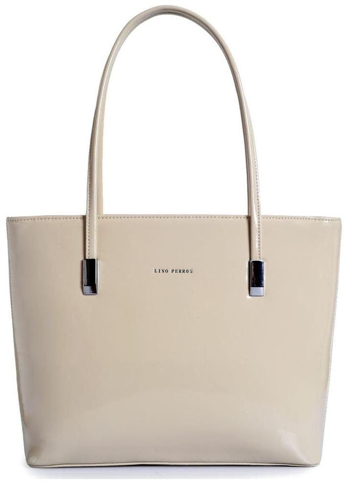 

Lino Perros Leather Women Handheld bag - Beige