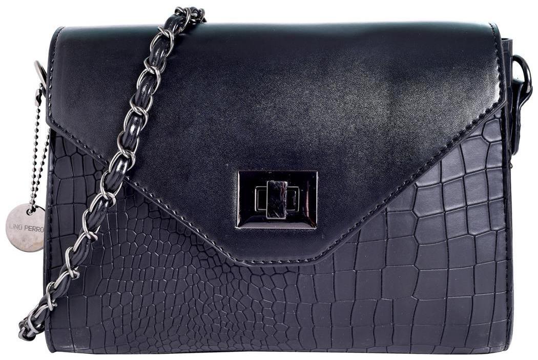 

Lino Perros Women Solid Faux Leather - Sling bag Multi