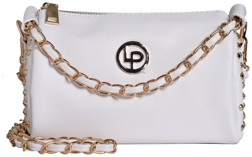 

Lino Perros White Sling Bag
