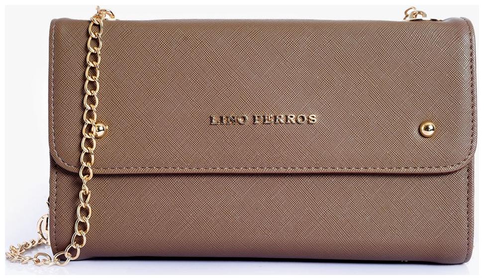 

Lino Perros Brown Leatherite Sling Bag