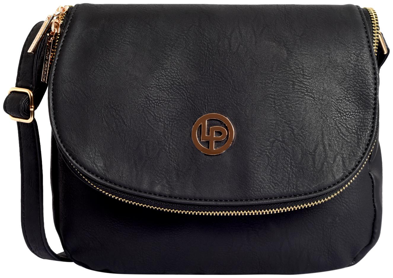 

Lino Perros Black Coloured Sling Bag