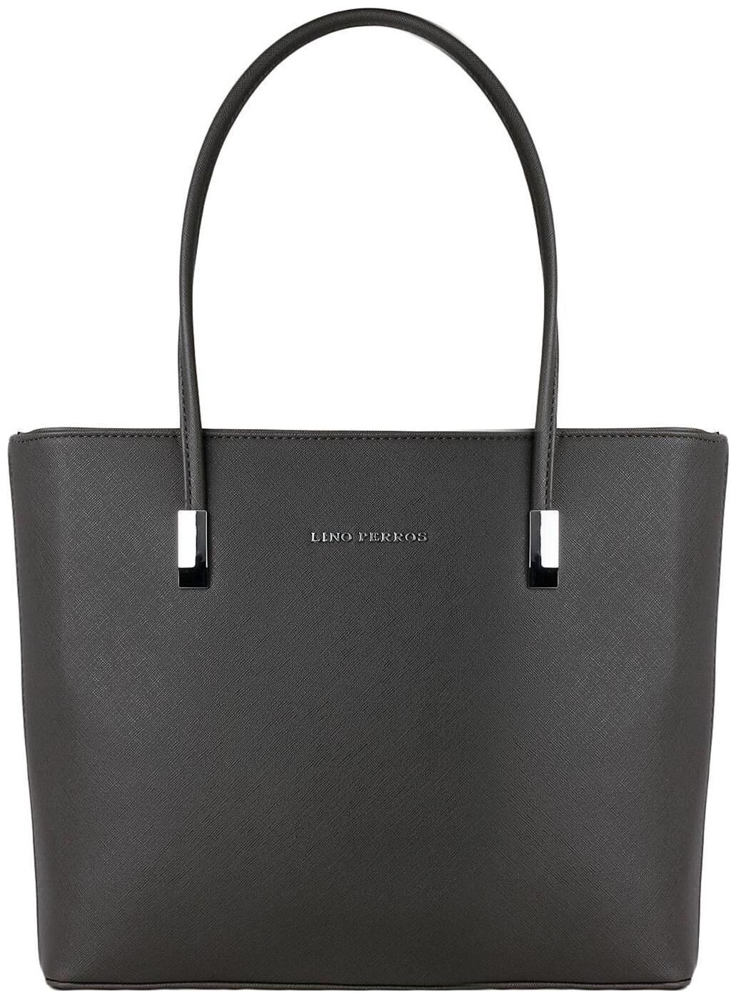

Lino Perros Faux Leather Women Shoulder bag - Grey