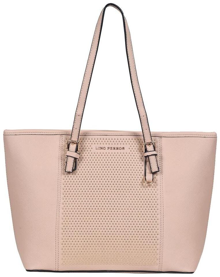 

Lino Perros Faux Leather Women Handheld bag - Beige