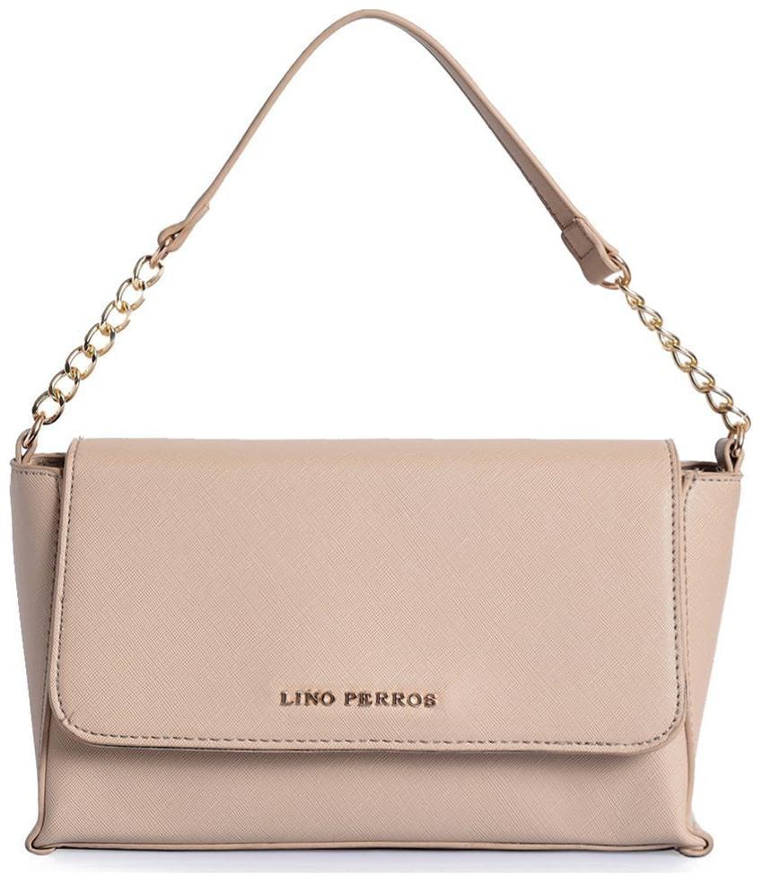 

Lino Perros Leather Women Handheld bag - Beige