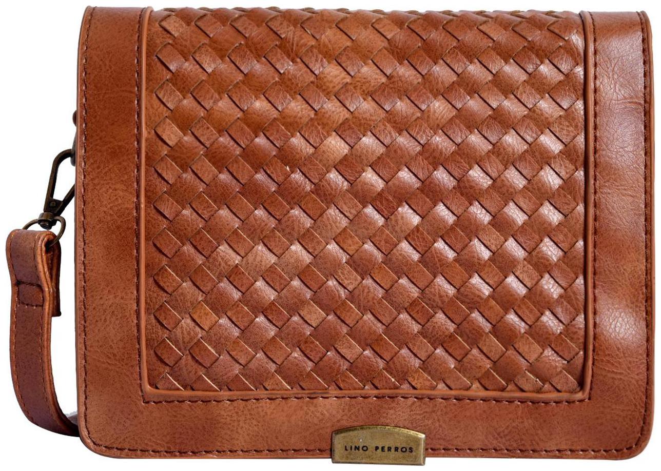 

Lino Perros Women Faux Leather Shoulder Bag - Tan