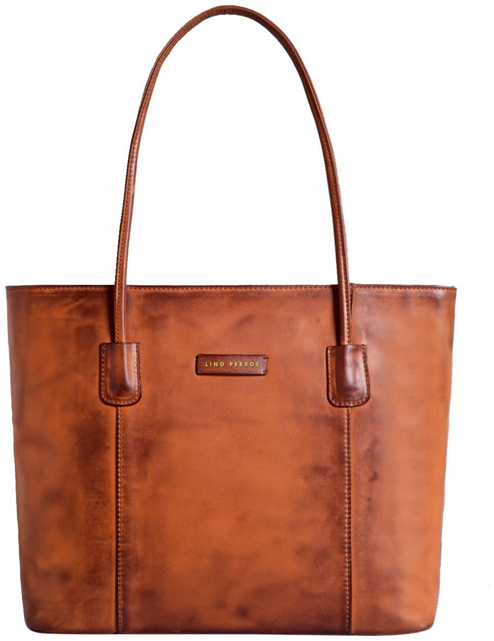 

Lino Perros Tan Hand bag