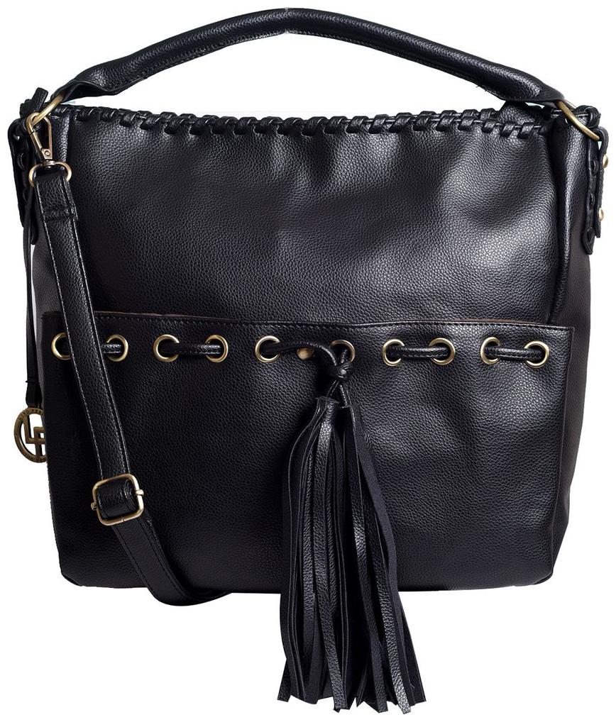 

LINO PERROS BLACK HAND BAG