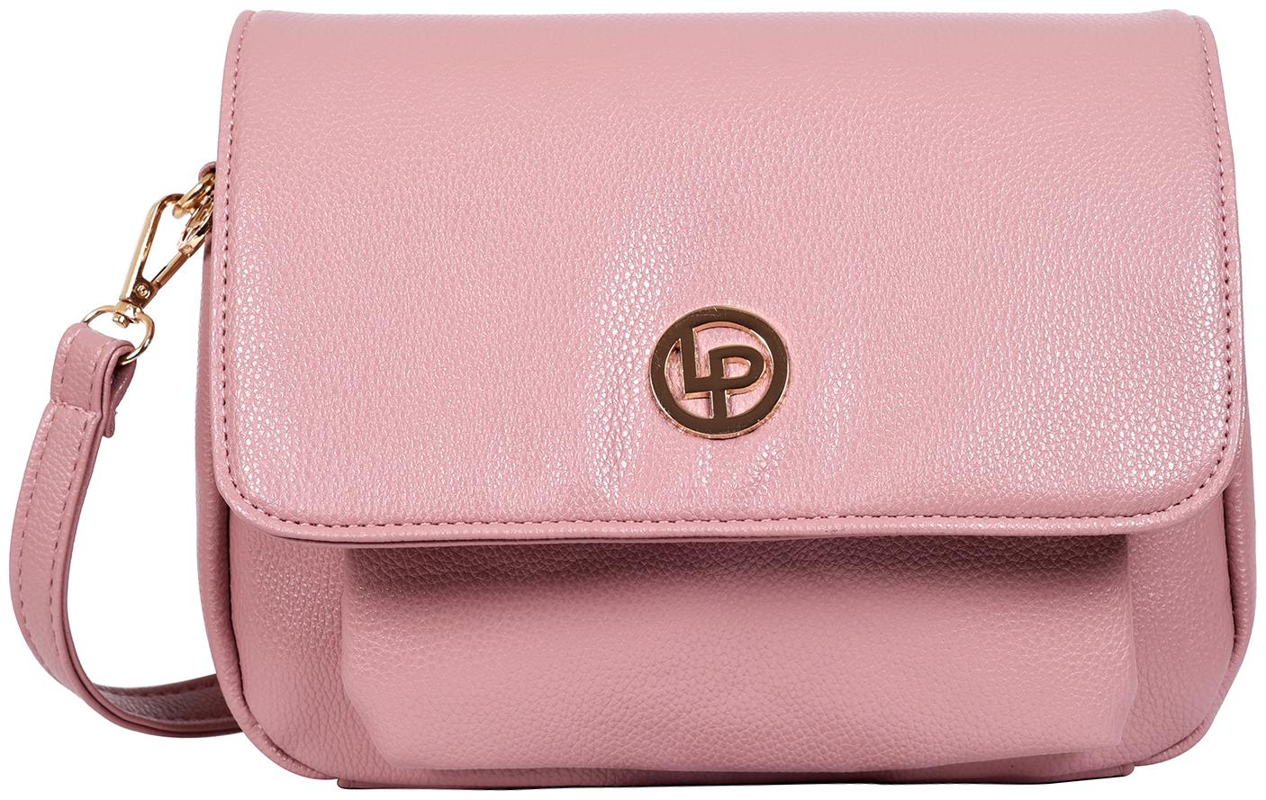 

Lino Perros Pink Coloured Sling Bag