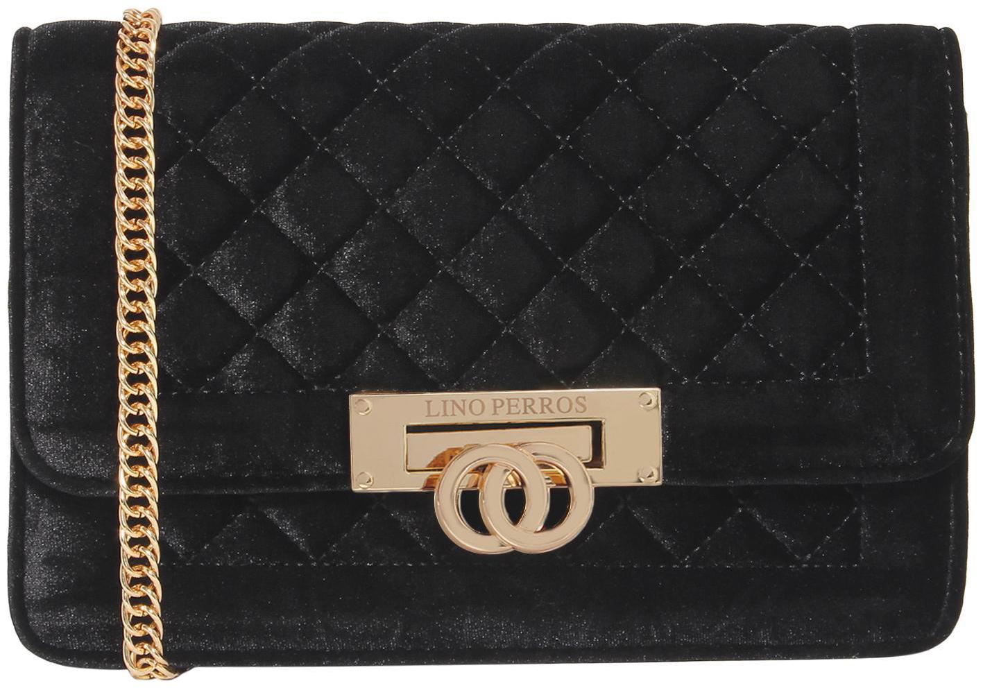 

Lino Perros Faux Leather Women Handheld bag - Blue