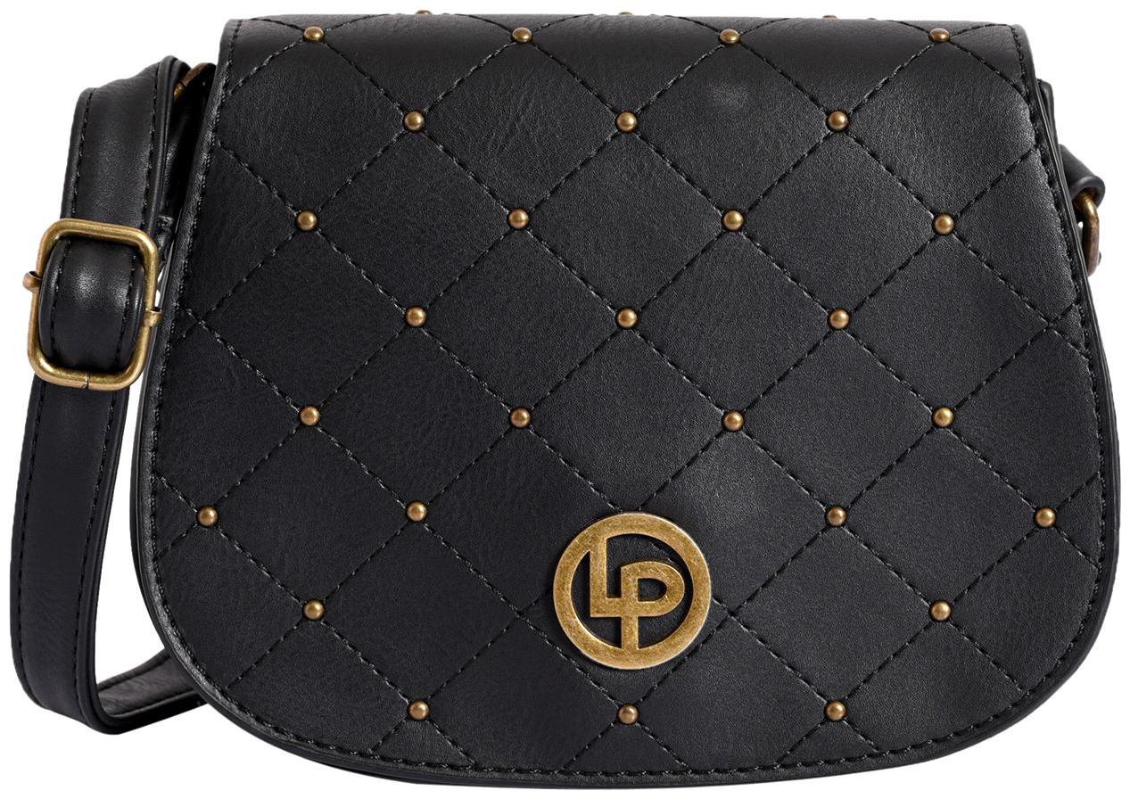 

Lino Perros Women Solid Faux Leather - Sling bag Black