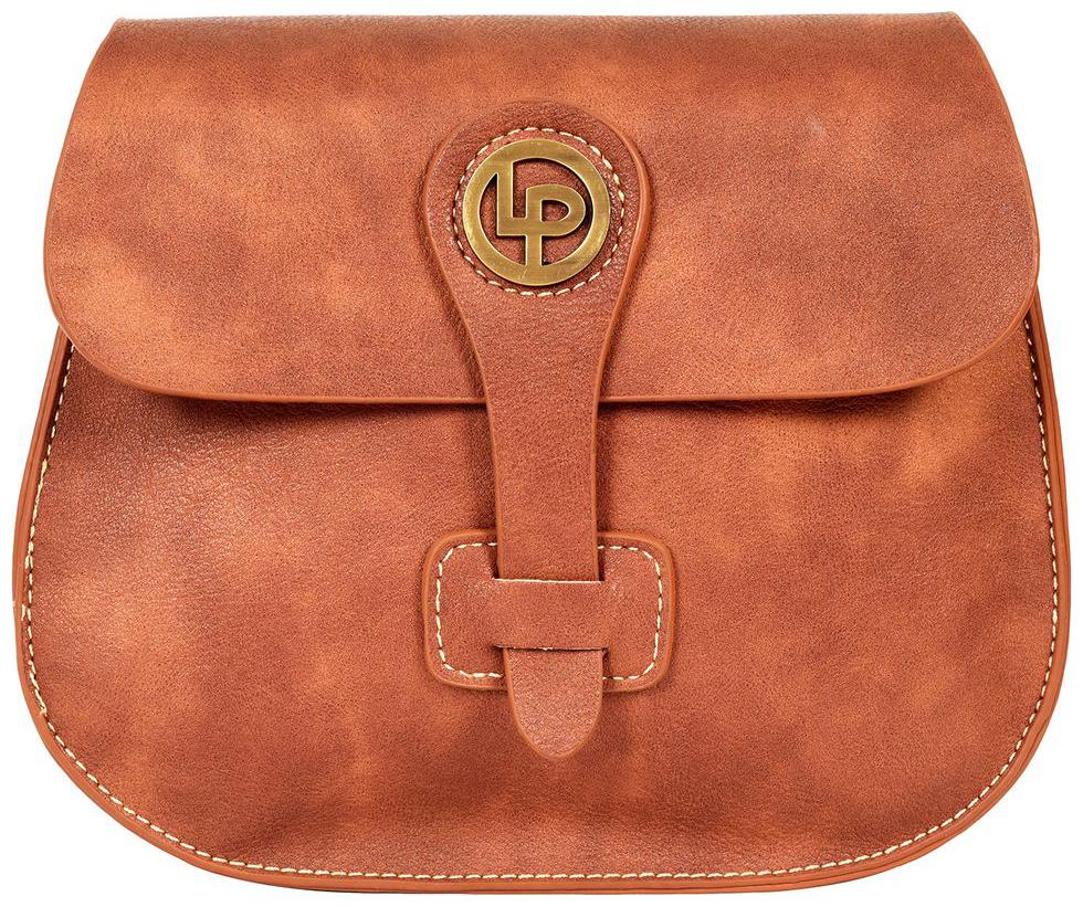 

Lino Perros Brown Sling Bag