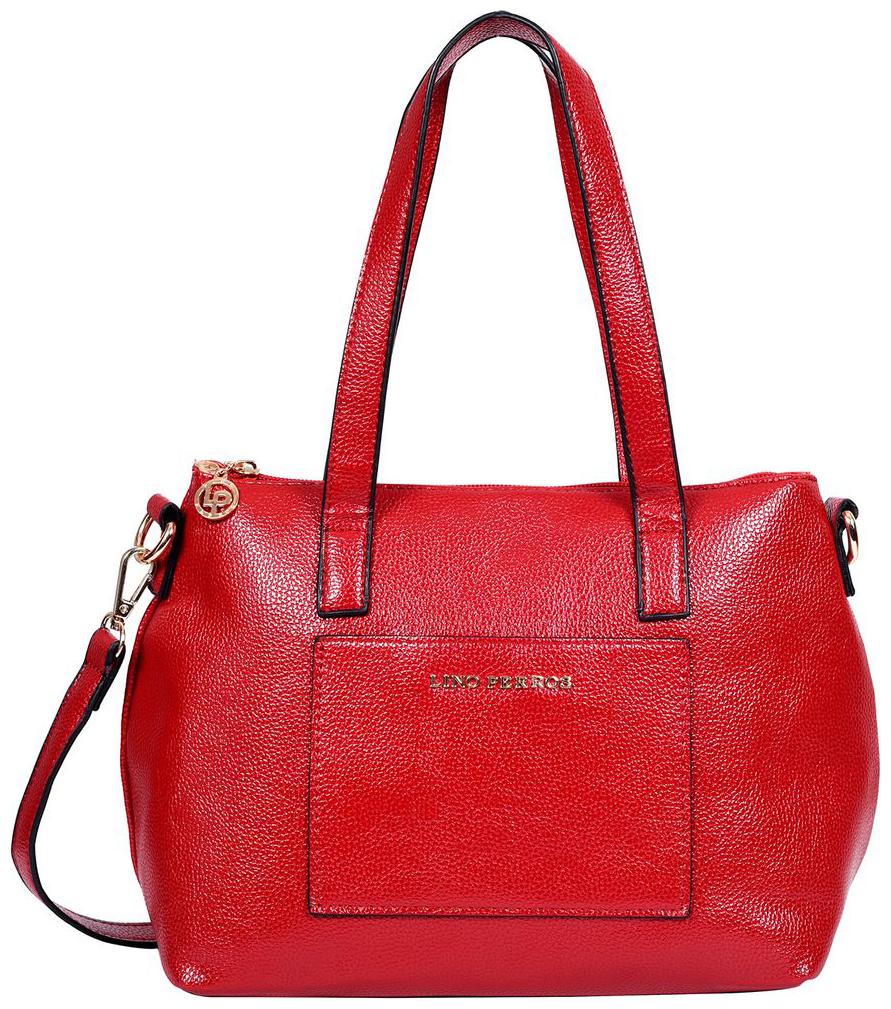 

Lino Perros Red Shoulder Bag