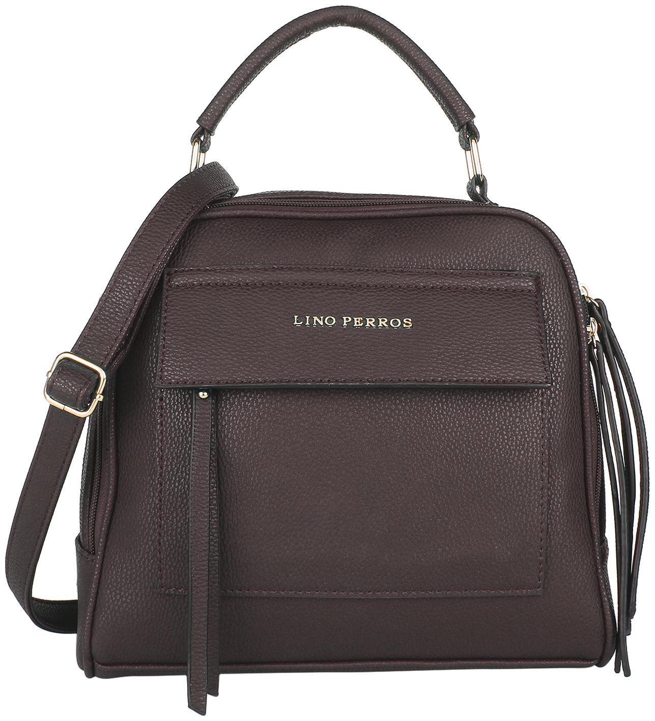 

Lino Perros Brown Coloured Satchel Bag