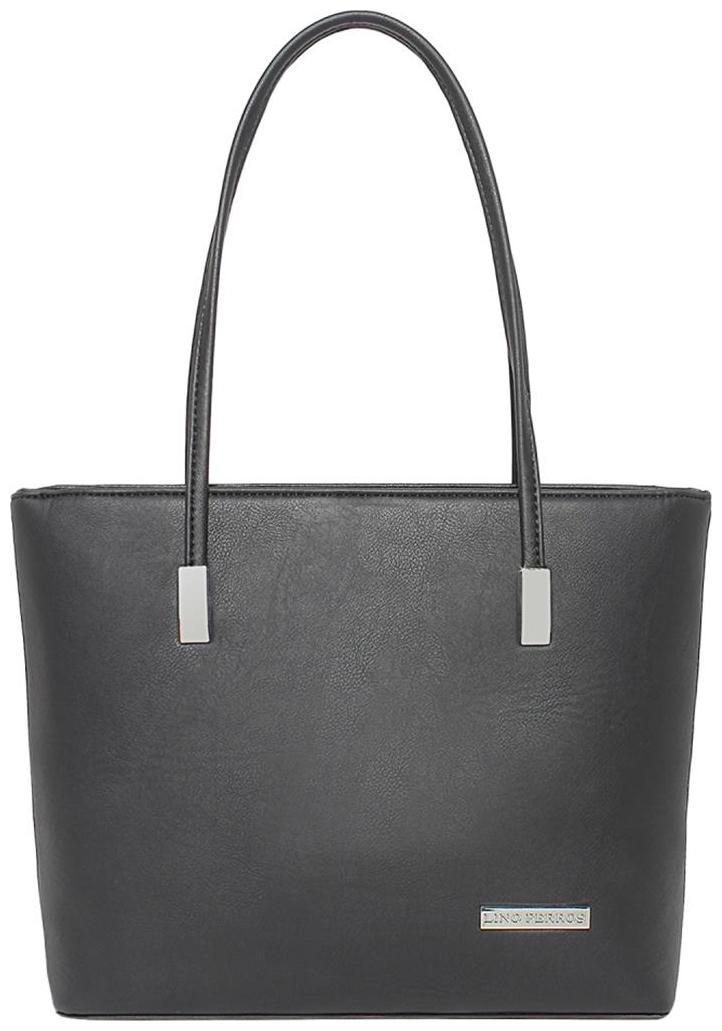 

LINO PERROS Black Color Handbag