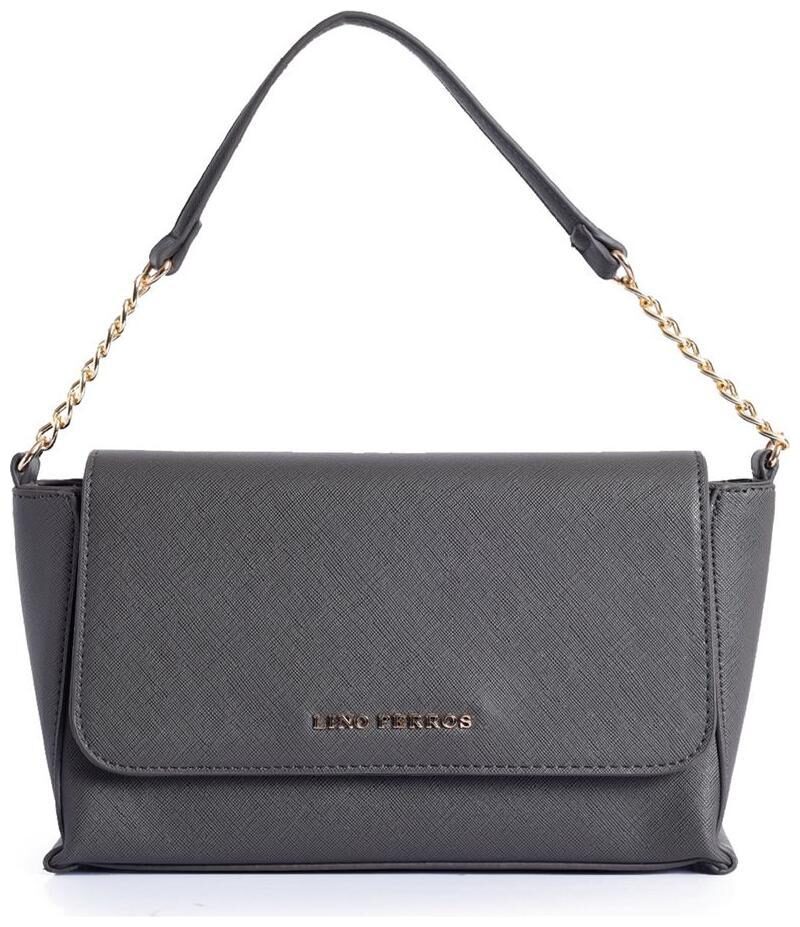 

Lino Perros Leather Women Handheld bag - Grey