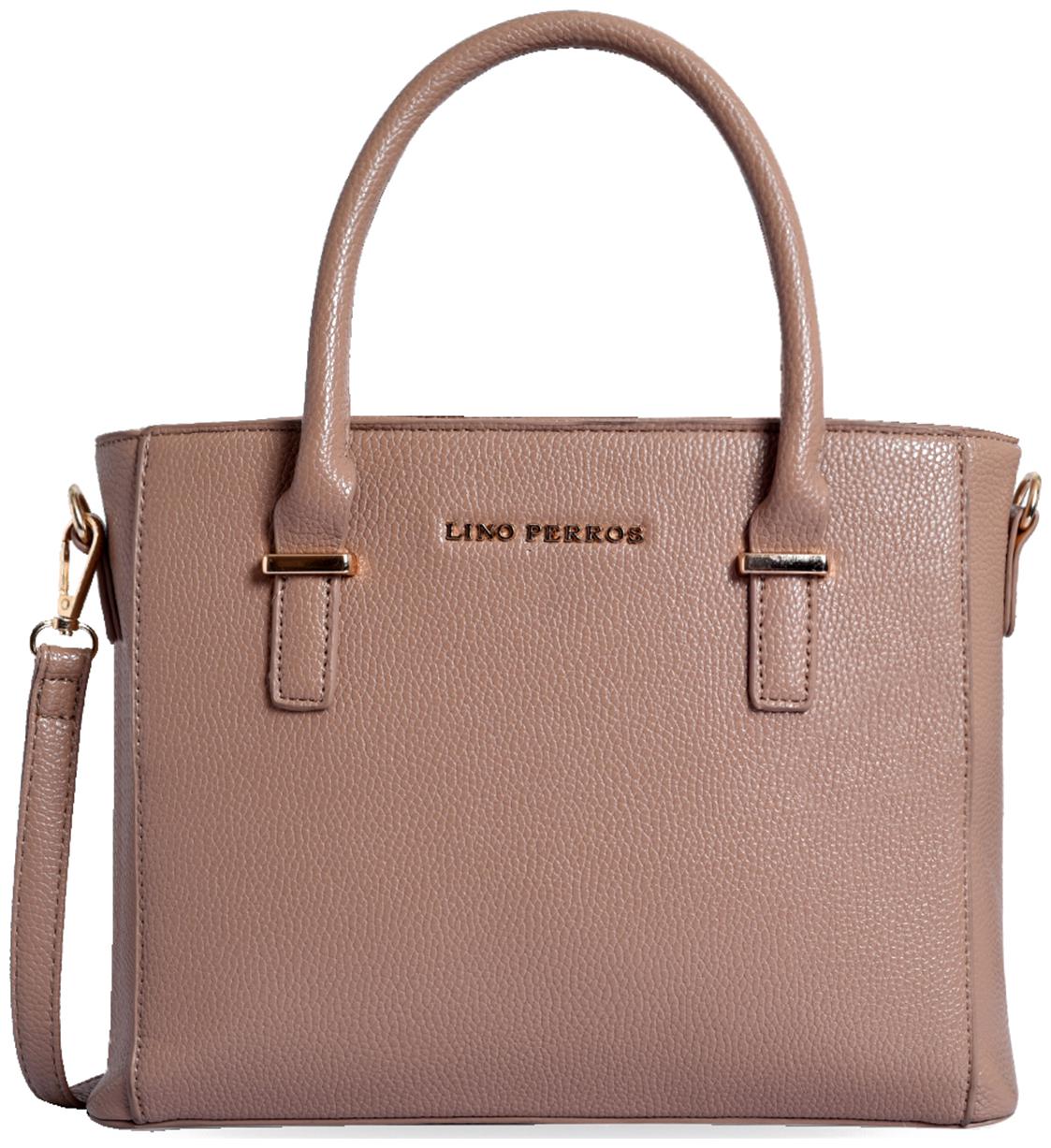 

Lino Perros Beige Hand bag