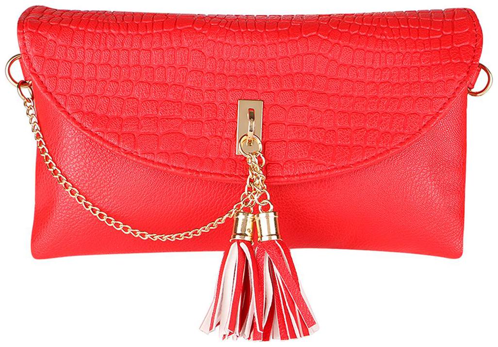 

LINO PERROS RED SLING BAG