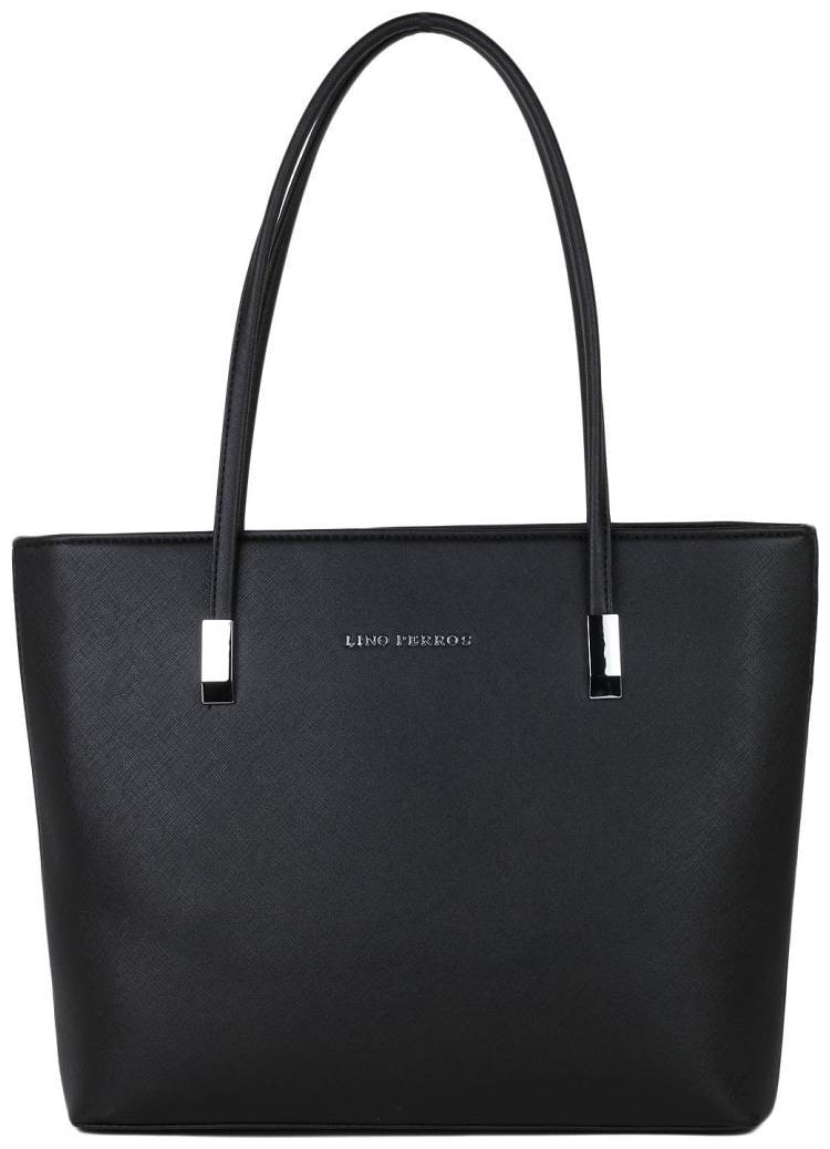 

LINO PERROS BLACK HAND BAG