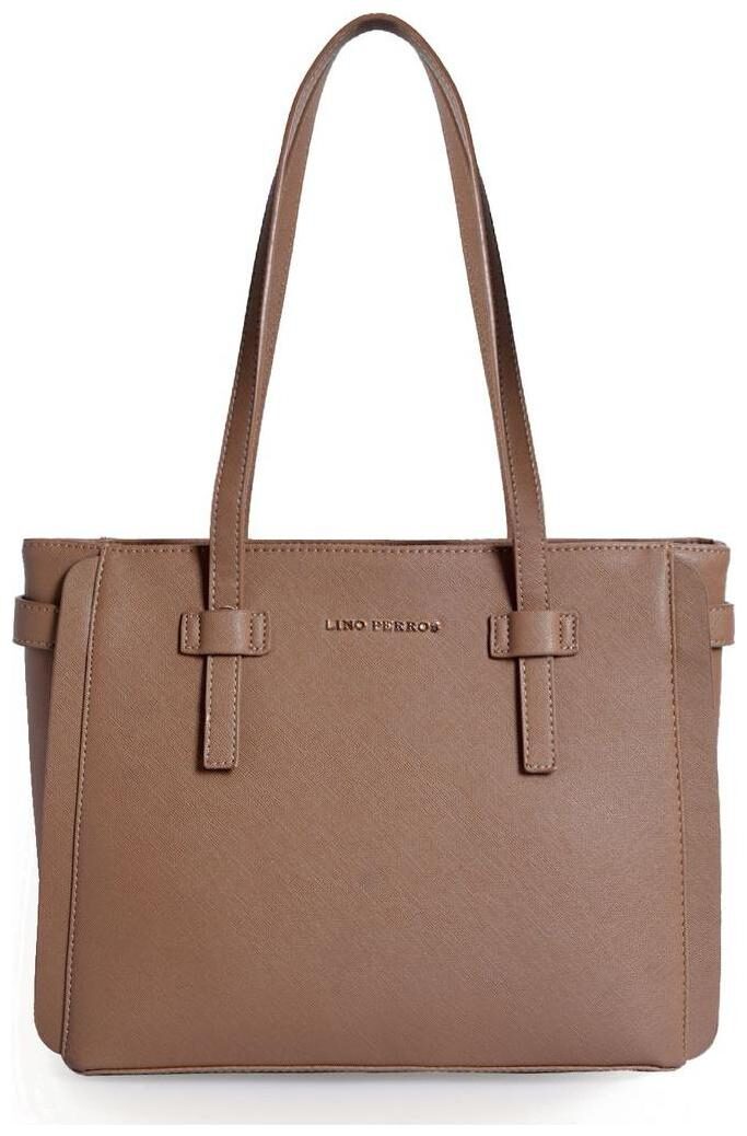 

Lino Perros Leather Women Handheld bag - Beige