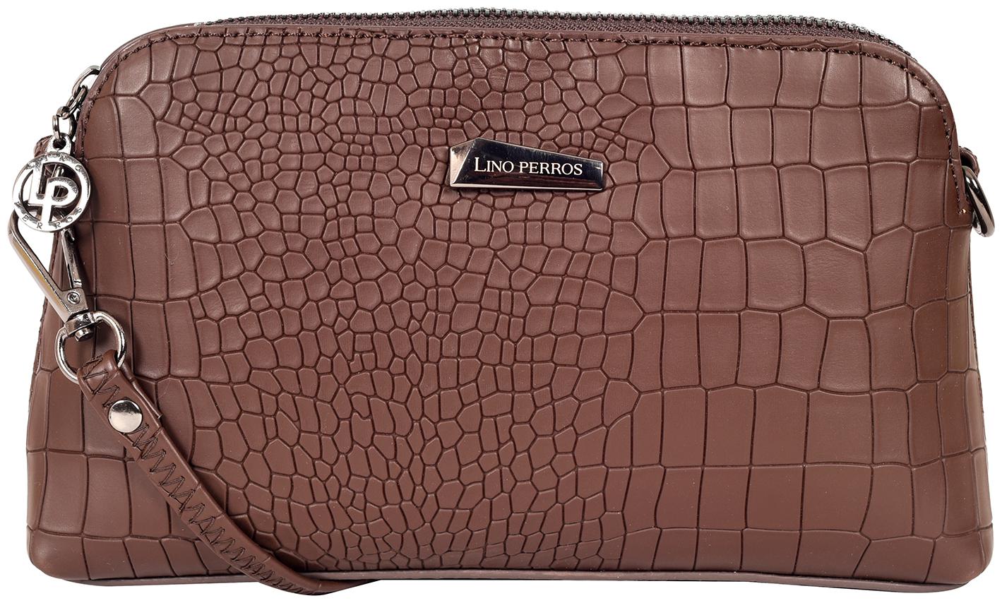 

Lino Perros Brown Coloured Sling Bag