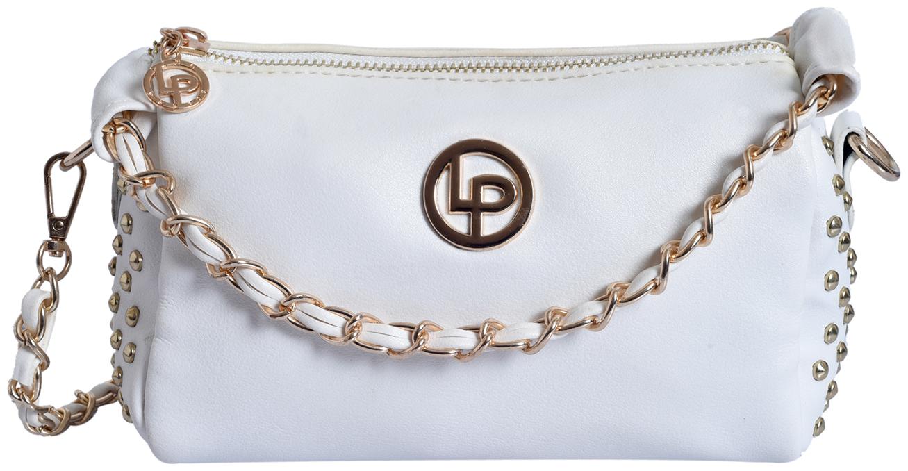 

Lino Perros White Coloured Sling Bag