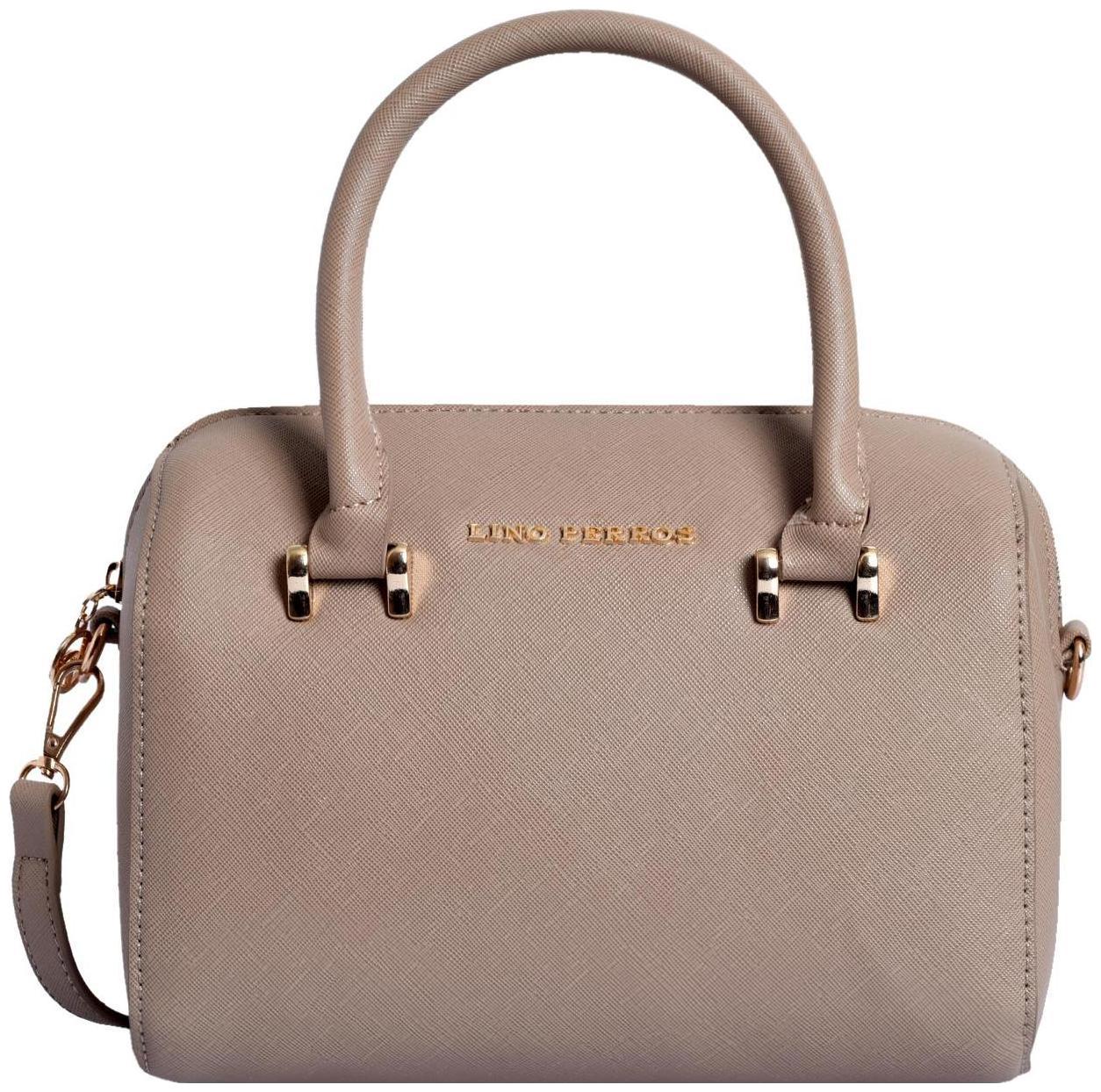 

Lino Perros Faux Leather Women Handheld bag - White