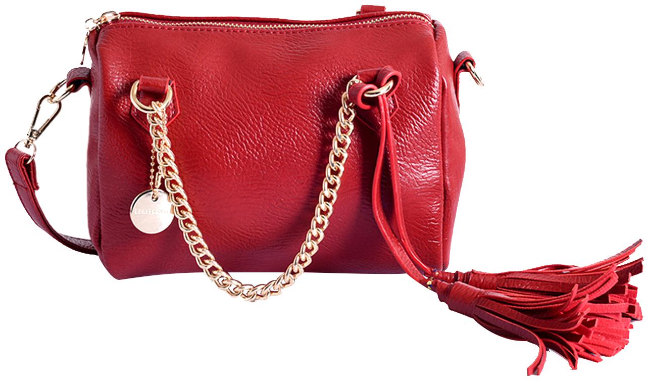 

Lino Perros Red Coloured Satchel Bag