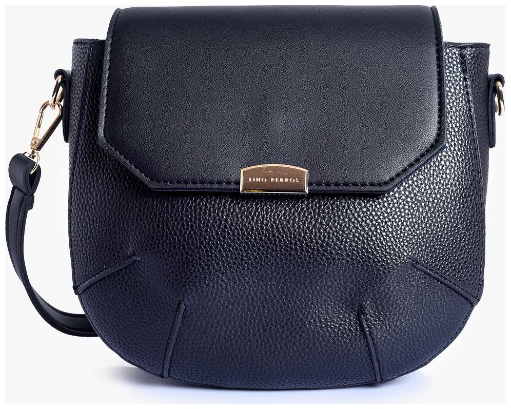 

Lino Perros Black Leatherite Sling Bag