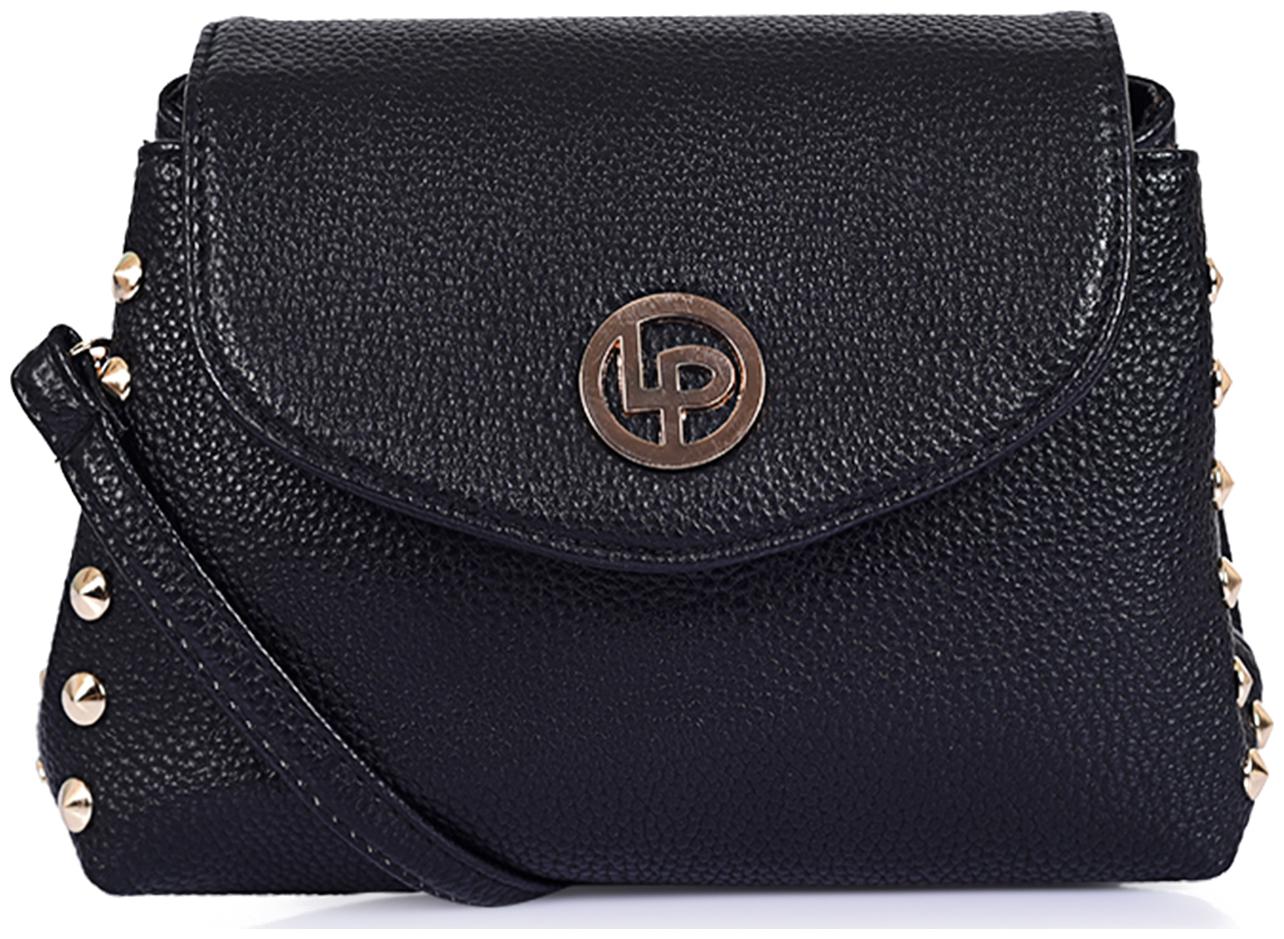 

Lino Perros Black Coloured Sling Bag