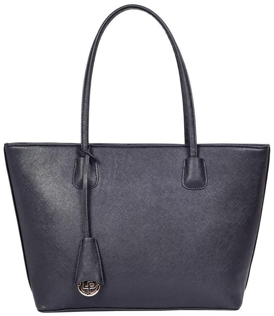 

Lino Perros Faux Leather Women Handheld bag - Black