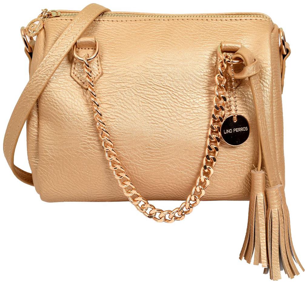 

LINO PERROS GOLDEN HAND BAG