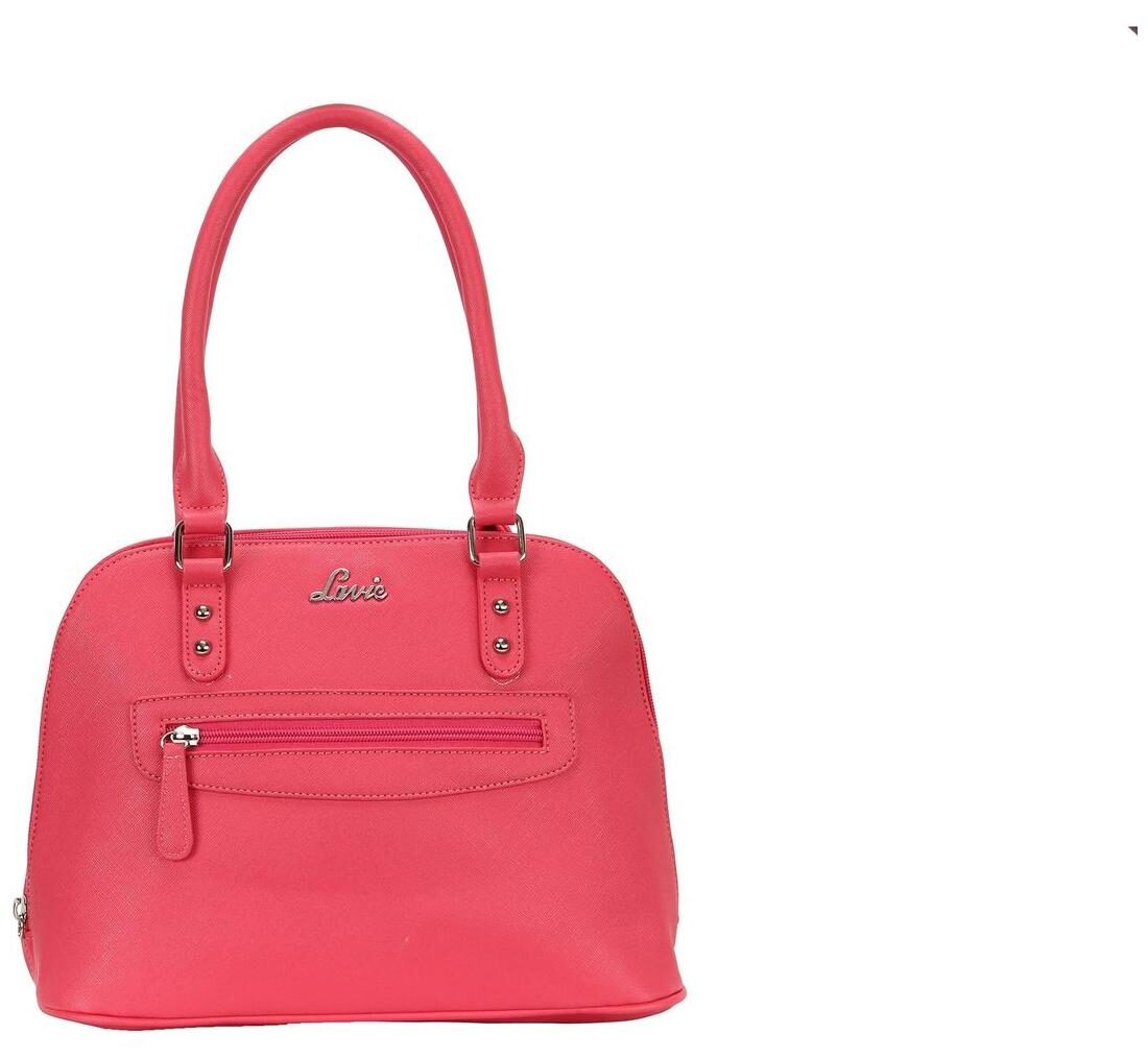 

LAVIE Pink Faux Leather Handheld Bag