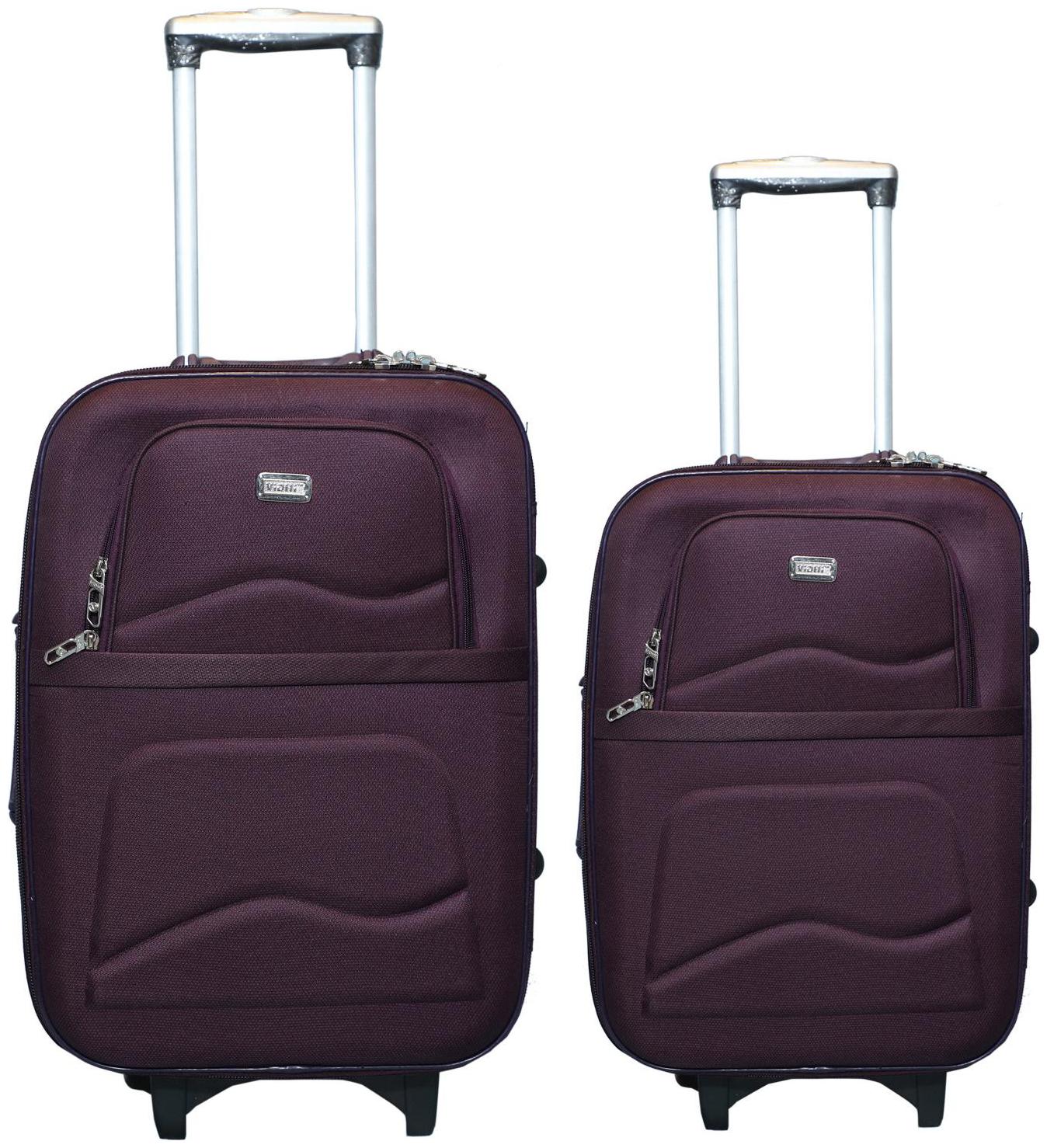 

Vidhi Medium Size Luggage Set ( Purple 3 Wheels )