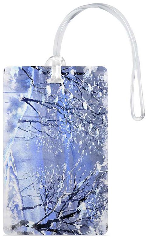 

Luggage Tag- Natural Scenery Printed Designer Luggage Travel Baggage Tags with Silicon Strap- Ideal For Travel