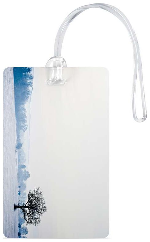 

Luggage Tag- Natural Scenery Printed Designer Luggage Travel Baggage Tags with Silicon Strap- Ideal For Travel