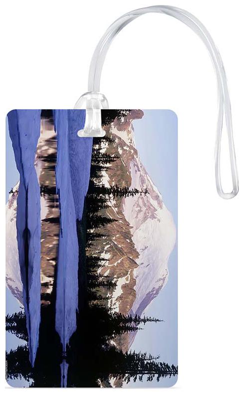 

Luggage Tag- Natural Scenery Printed Designer Luggage Travel Baggage Tags with Silicon Strap- Ideal For Travel