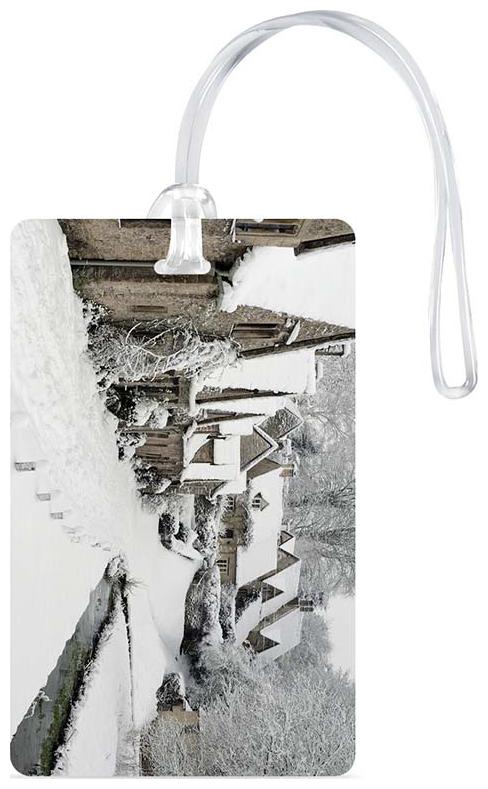 

Luggage Tag- Natural Scenery Printed Designer Luggage Travel Baggage Tags with Silicon Strap- Ideal For Travel