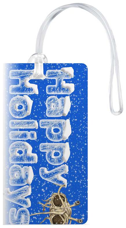 

Luggage Tag- Happy Birthday Printed Designer Luggage Travel Baggage Tags with Silicon Strap- Ideal For Gift