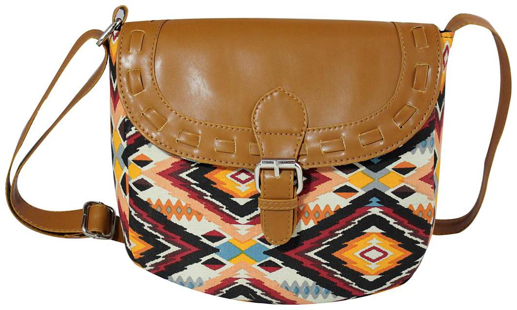 

Lychee bags Black Canvas Solid Sling Bag