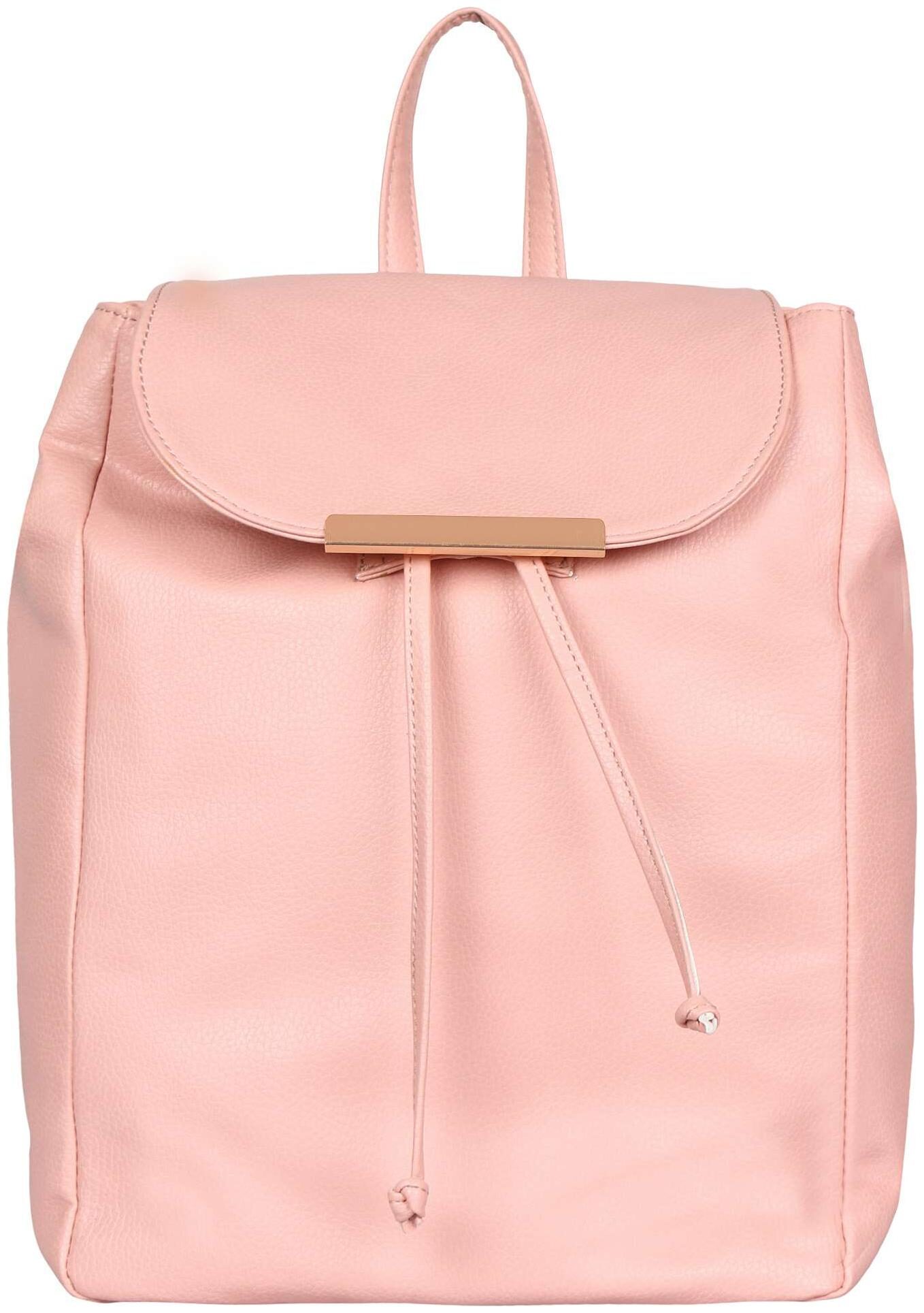 

Lychee bags Pink PU Backpack