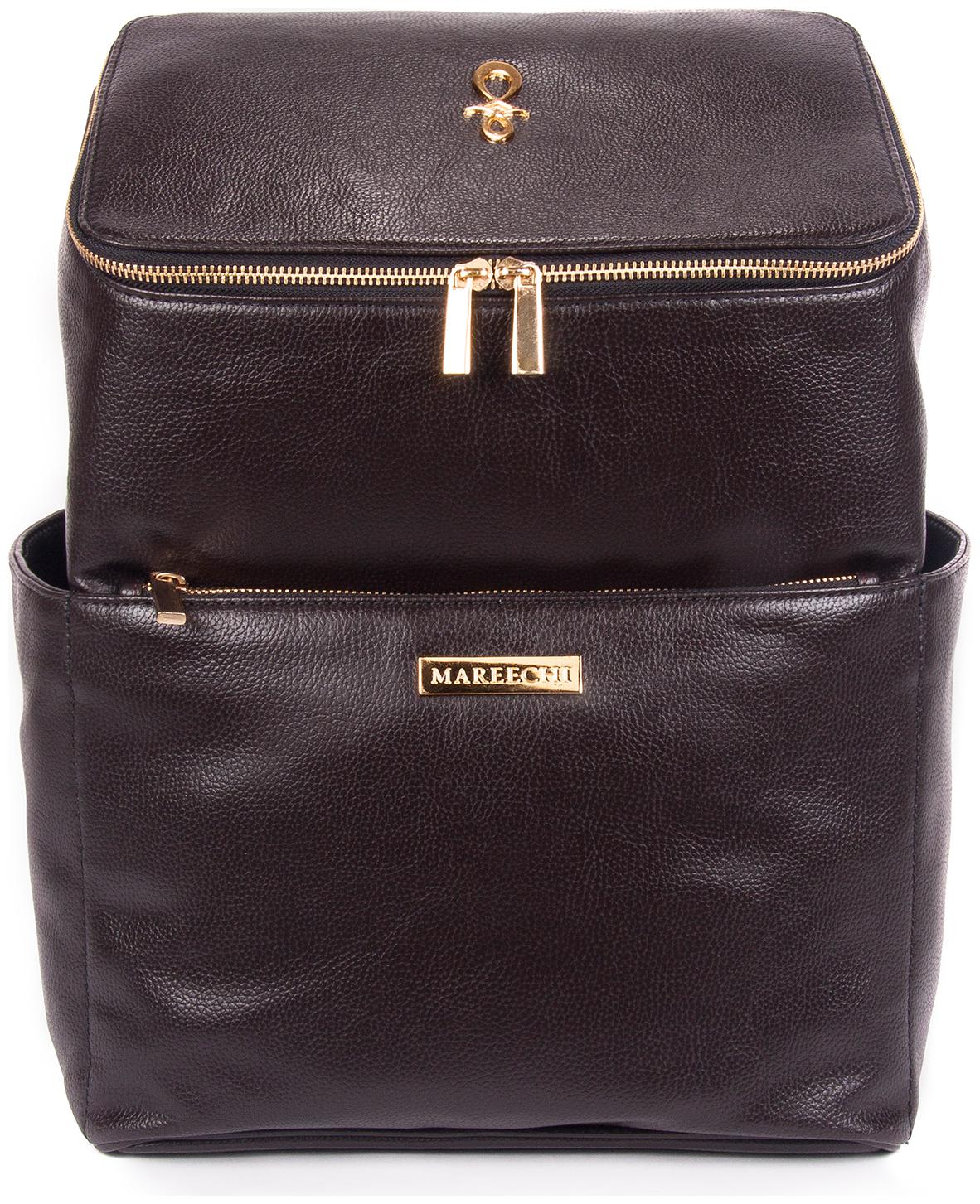 

Mareechi Brown Leather Backpack