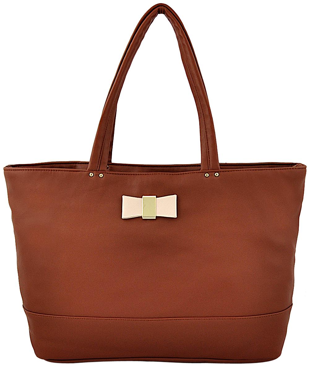 

Mark Keith Brown PU Handheld Bag