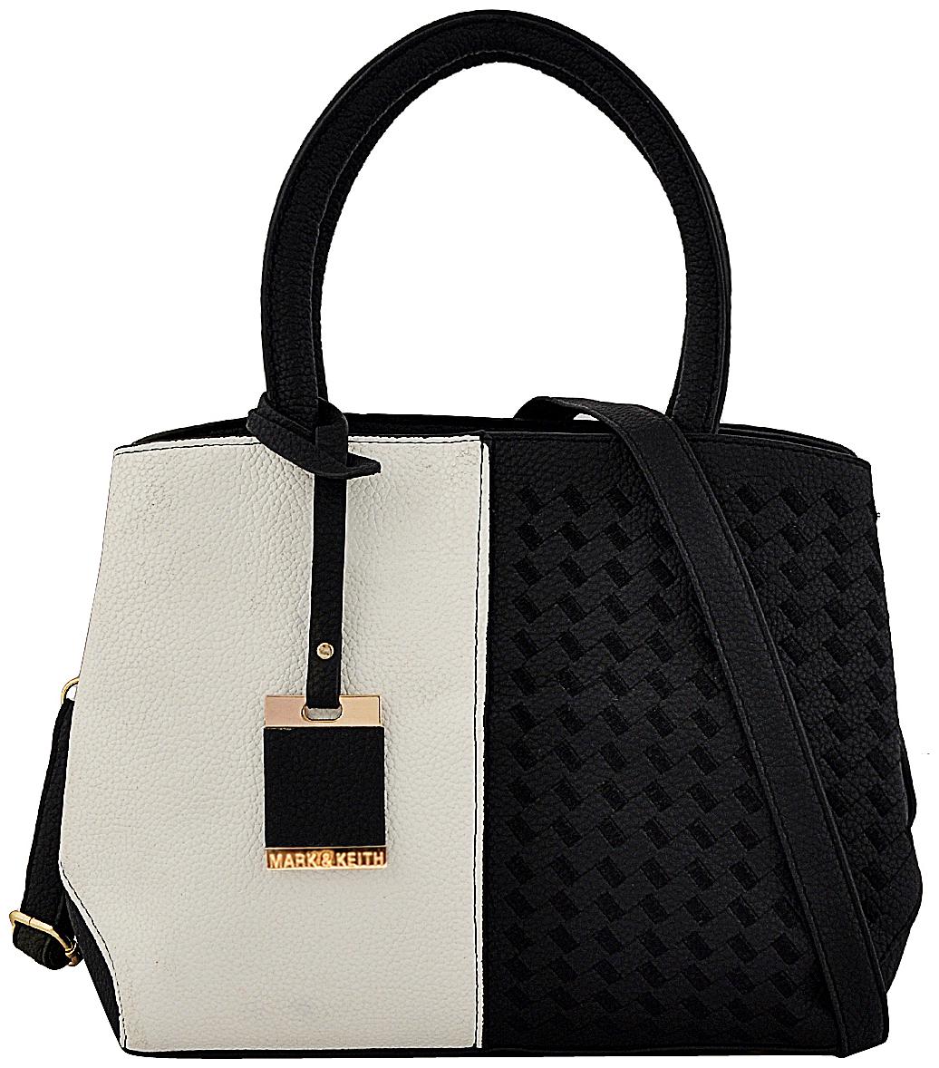 

Mark Keith Black PU Handheld Bag - MBG 0577 BK