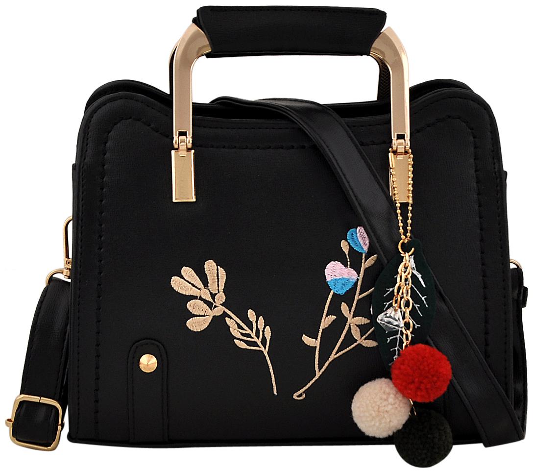 

Mark Keith Black PU Handheld Bag