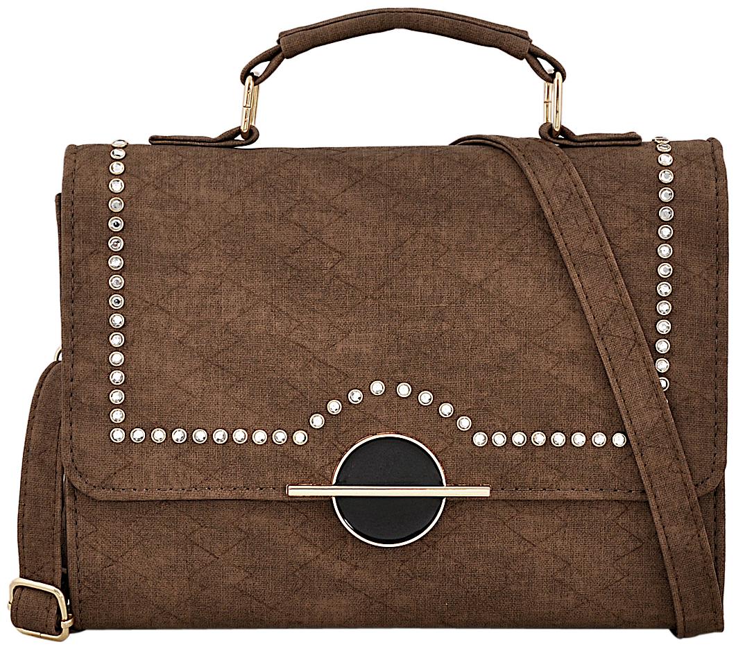 

Mark Keith Brown PU Handheld Bag