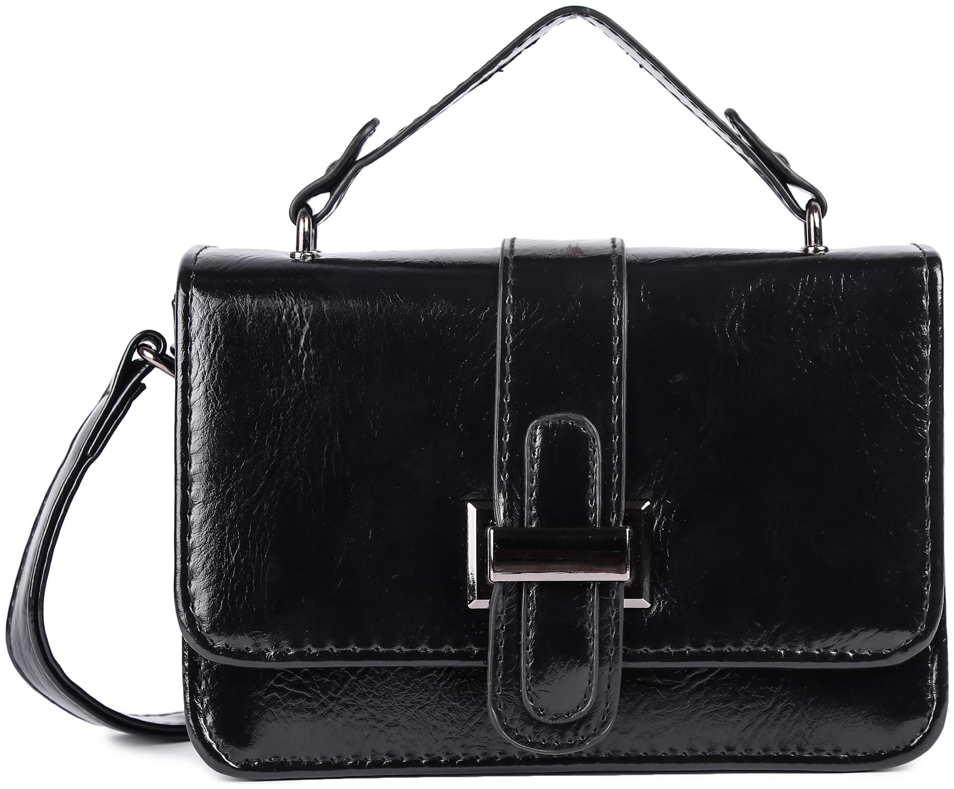 

Mark Keith Black PU Handheld Bag
